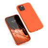 Pouzdro pro Apple iPhone 12 Pro Max, silikonové, oranžové, 53941.69