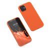 Pouzdro pro Apple iPhone 12 / iPhone 12 Pro, silikonové, oranžové, 53939.69