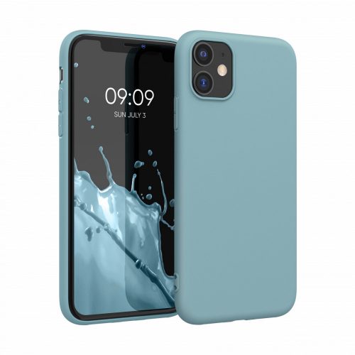 Pouzdro pro Apple iPhone 11, silikonové, modré, 49787.207