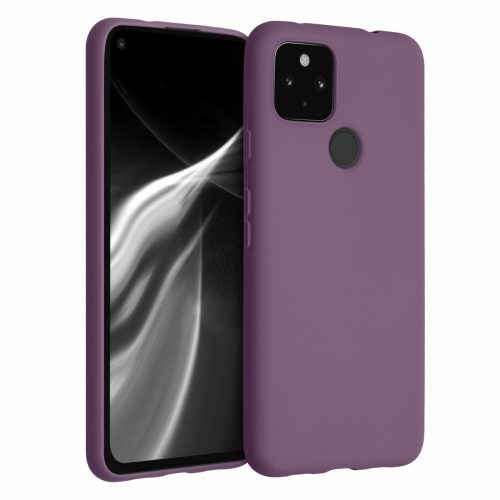 Pouzdro pro Google Pixel 4a 5G, silikonové, fialové, 51727.197