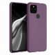 Pouzdro pro Google Pixel 4a 5G, silikonové, fialové, 51727.197