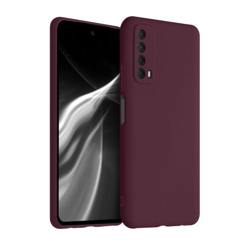 Pouzdro pro Huawei P Smart (2021), silikonové, červené, 53674.190