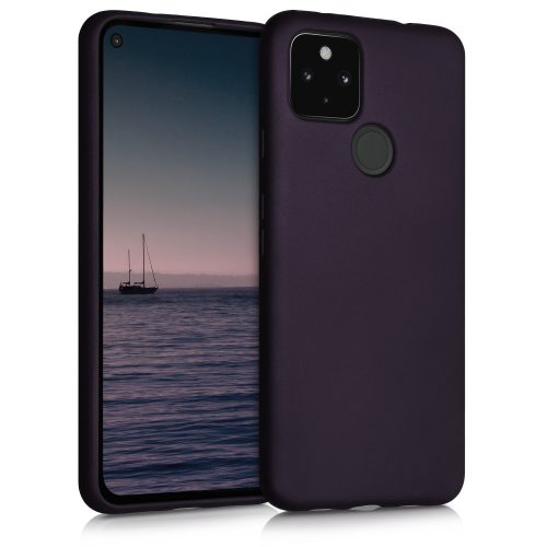 Pouzdro pro Google Pixel 4a 5G, silikonové, fialové, 53780.115