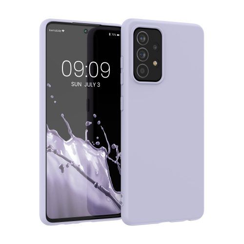 Pouzdro pro Samsung Galaxy A52, silikonové, modré, 54346.108