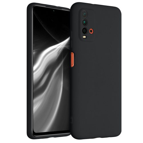 Pouzdro pro Xiaomi Redmi 9T, silikonové, černé, 54337.47