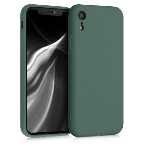 Pouzdro pro iPhone XR, silikonové, zelené, 49983.166