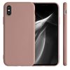 Pouzdro pro Apple iPhone X / iPhone XS, silikonové, růžové, 42492.193