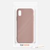 Pouzdro pro Apple iPhone X / iPhone XS, silikonové, růžové, 42492.193