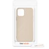 Pouzdro pro Apple iPhone 12 / iPhone 12 Pro, silikonové, krémové, 53844.154