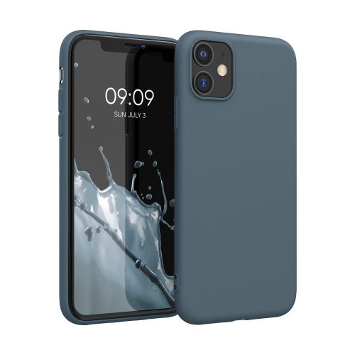 Pouzdro pro Apple iPhone 11, silikonové, modré, 49787.202