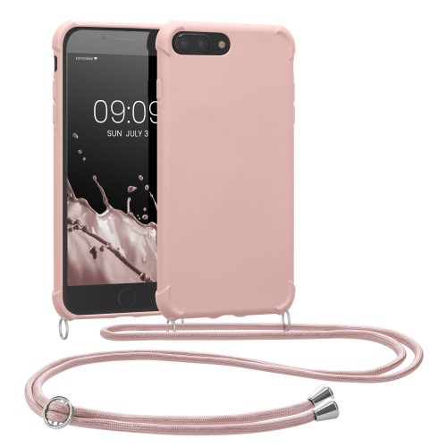 Pouzdro pro Apple iPhone 8 Plus / iPhone 7 Plus, silikonové, růžové, 49916.154