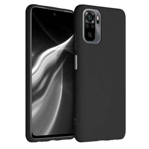 Pouzdro pro Xiaomi Redmi Note 10 / Redmi Note 10S, silikonové, černé, 54541.47