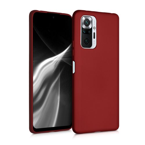 Kryt pro Xiaomi Redmi Note 10 Pro, silikonový, červený, 54552.36