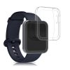 Sada 2 pouzder pro Xiaomi Mi Watch Lite / Redmi Watch, silikonové, průhledné, 54528.01