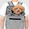 Batoh Navaris Pet Carrier na kolo, Polyester, šedý, 54595.22