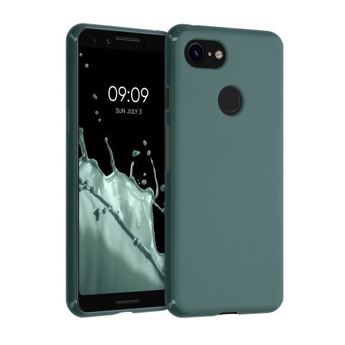 Pouzdro pro Google Pixel 3, silikonové, zelené, 45967.171