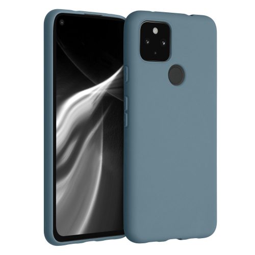 Pouzdro pro Google Pixel 4a 5G, silikonové, modré, 51727.207