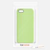 Pouzdro pro Apple iPhone 5 / iPhone 5s / iPhone SE, silikonové, zelené, 42766.214