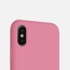 Pouzdro pro Apple iPhone X / iPhone XS, silikonové, růžové, 42495.212