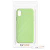 Pouzdro pro Apple iPhone X / iPhone XS, silikonové, zelené, 49982.214