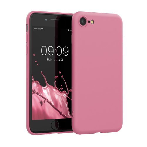 Pouzdro pro Apple iPhone 8 / iPhone 7 / iPhone SE 2, silikonové, růžové, 49979.212