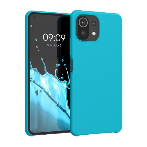 Pouzdro pro Xiaomi Mi 11 Lite 5G, silikonové, modré, 54730.205