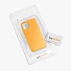 Pouzdro pro Apple iPhone 12 Mini, silikonové, oranžové, 52640.217