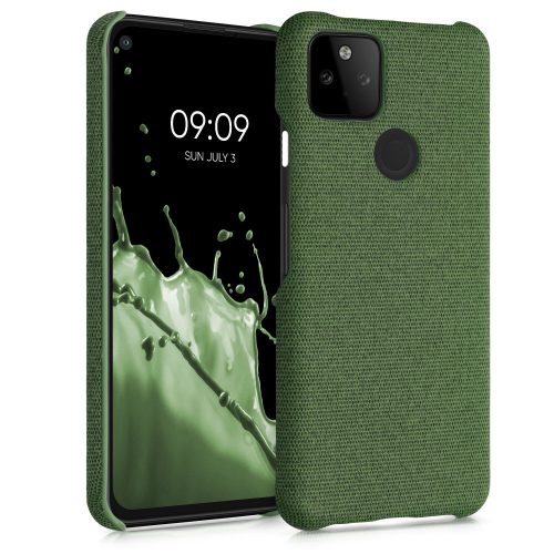 Pouzdro pro Google Pixel 5a, Textile, Green, 54994.07