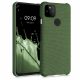 Pouzdro pro Google Pixel 5a, Textile, Green, 54994.07