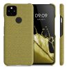 Pouzdro pro Google Pixel 5a, Textile, Yellow, 54994.06