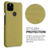 Pouzdro pro Google Pixel 5a, Textile, Yellow, 54994.06