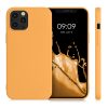 Pouzdro pro iPhone 12 Pro Max, silikonové, žluté, 52714.217