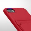 Pouzdro pro iPhone 8 / iPhone 7 / iPhone SE 2, silikonové, červené, 55117.09