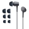 Sada 6 náhradních koncovek pro sluchátka Sony MDR-EX750BT/WI-1000X/WI-H700, Kwmobile, šedá, silikonová, 55135.22