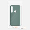 Kryt pro Motorola Moto G8 Plus, silikonový, zelený, 51348.166