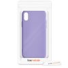 Pouzdro pro iPhone X / iPhone XS, silikonové, fialové, 49982.222