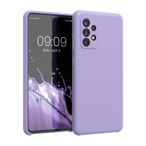 Pouzdro pro Samsung Galaxy A52 / Galaxy A52 5G / Galaxy A52s 5G, Silicon, Purple, 54347.222