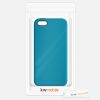 Pouzdro pro iPhone 5 / iPhone 5s / iPhone SE, silikonové, modré, 42766.224