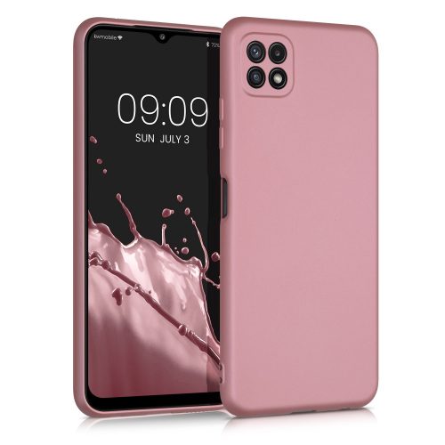 Pouzdro pro Samsung Galaxy A22 5G, silikonové, růžové, 55247.31, kwmobile