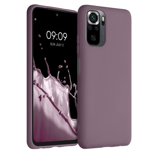 Pouzdro pro Xiaomi Redmi Note 10 / Redmi Note 10S, silikonové, fialové, 54541.181