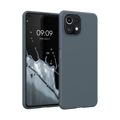 Pouzdro pro Xiaomi Mi 11 Lite 5G, silikonové, šedé, 54726.202