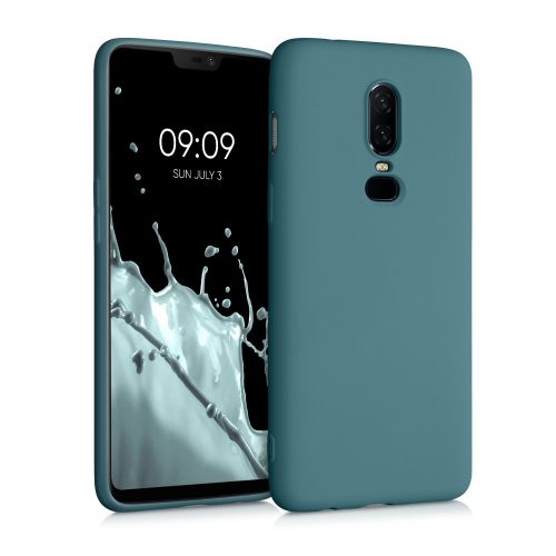 Pouzdro pro OnePlus 6, silikonové, zelené, 55346.57