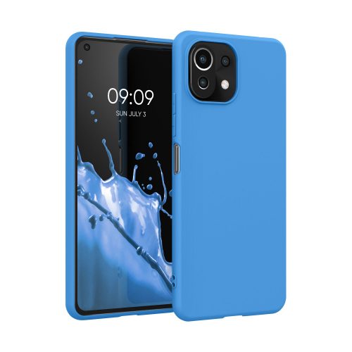 Pouzdro pro Xiaomi Mi 11 Lite 5G, silikonové, modré, 54726.157