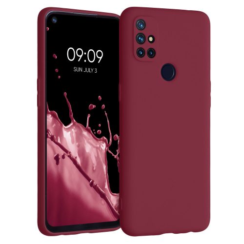 Pouzdro pro OnePlus Nord N10 5G, silikonové, fialové, 53821.190