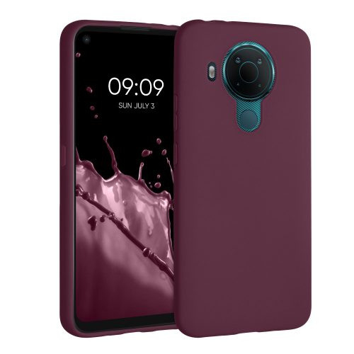 Pouzdro pro Nokia 5.4, silikonové, fialové, 54109.187