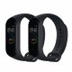 Sada 2 popruhů pro Huawei Mi Band 4, kwmobile, silikon, černá, 49312.47