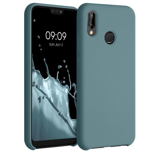 Pouzdro pro Huawei P20 Lite, silikonové, zelené, 45687.207