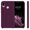 Pouzdro pro Huawei P20 Lite, silikonové, fialové, 45687.187