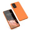 Pouzdro pro Samsung Galaxy A52 / Galaxy A52 5G / Galaxy A52s 5G, silikonové, oranžové, 54346.150