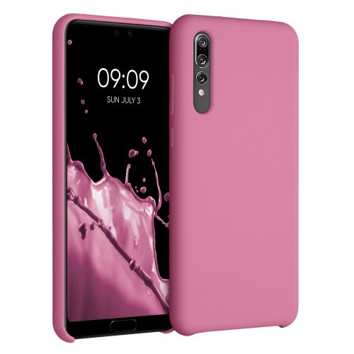 Pouzdro pro Huawei P20 Pro, silikonové, růžové, 47706.212